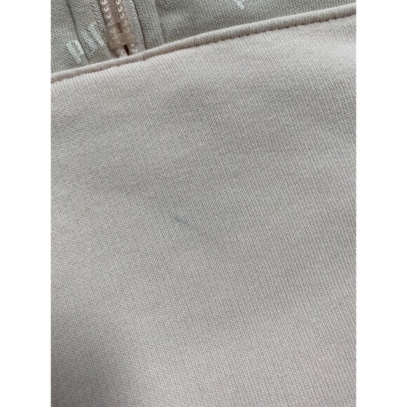 Puma 1/4 Zip Pullover Puma Branded Bodice Solid Sleeves Size Large - Picture 8 of 13